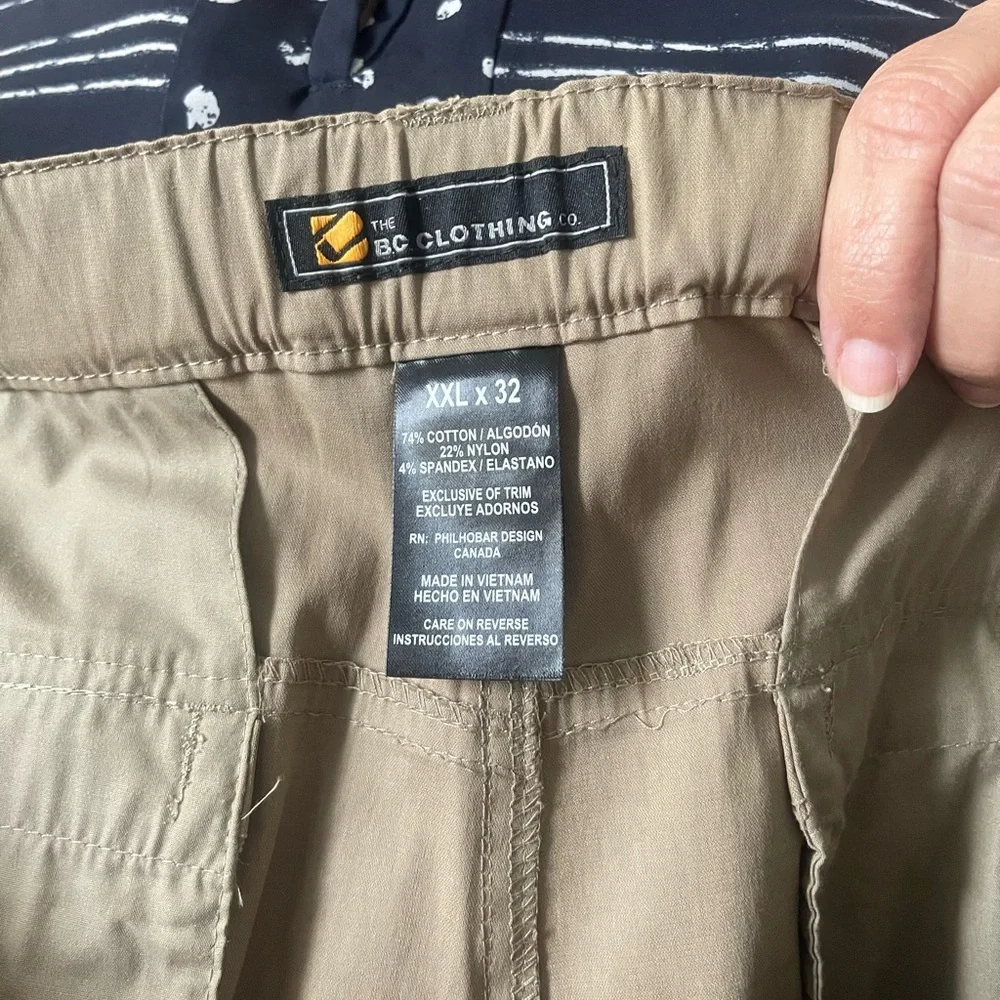The BC Clothing Co. Khaki Cargo Pants - Picture 3 of 3